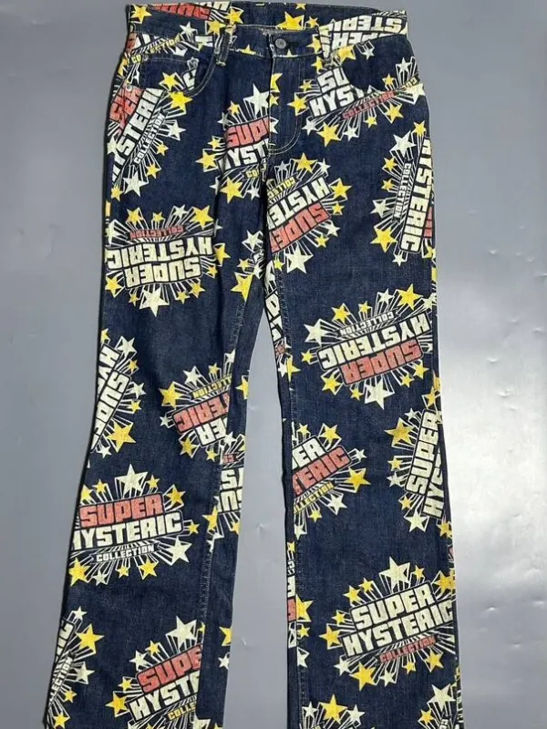 Джинсы Hysteric Glamour