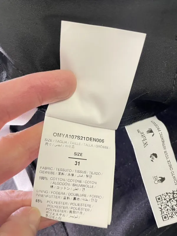 Джинсы Off-White, фото 9 из 10