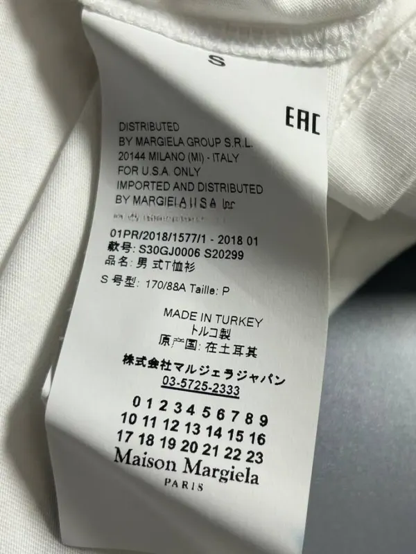 Футболка Maison Margiela 2018, фото 8 из 10