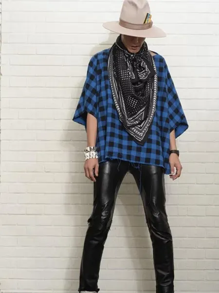 Пончо Takahiromiyashita The Soloist SS15
