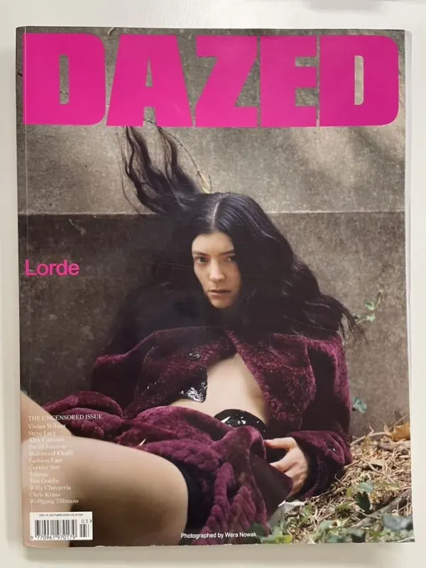 Журнал Dazed с Lorde