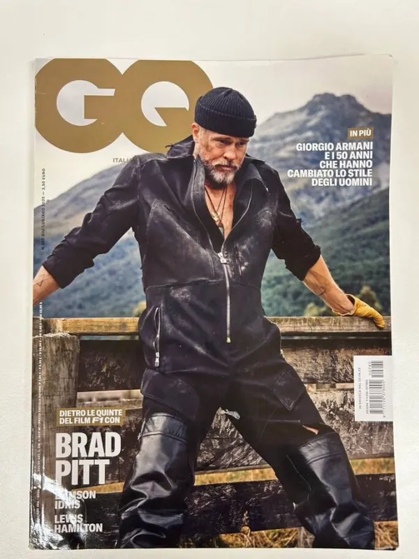 Журнал GQ с Брэдом Питтом