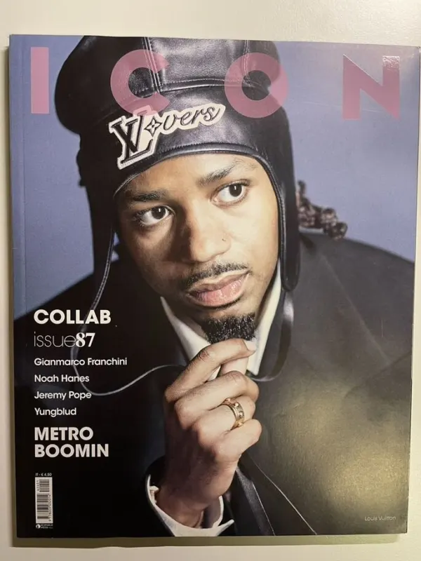 Журнал Icon с Metro Boomin 2024 год