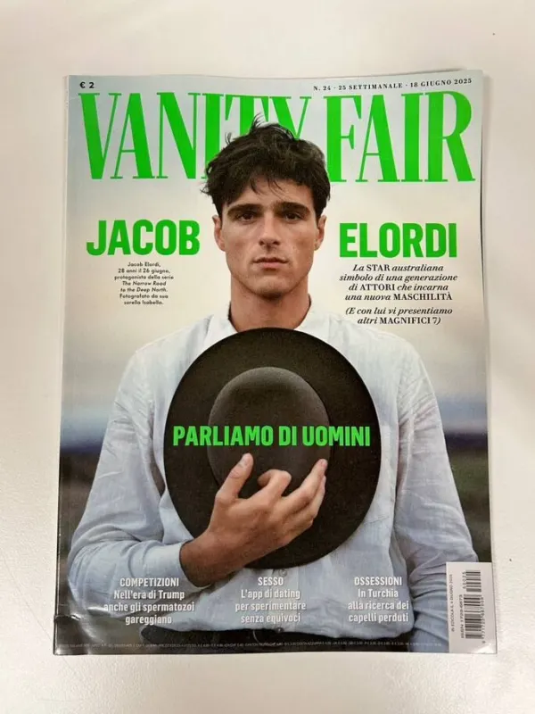 Журнал Vanity Fair c Джейкобом Элорди