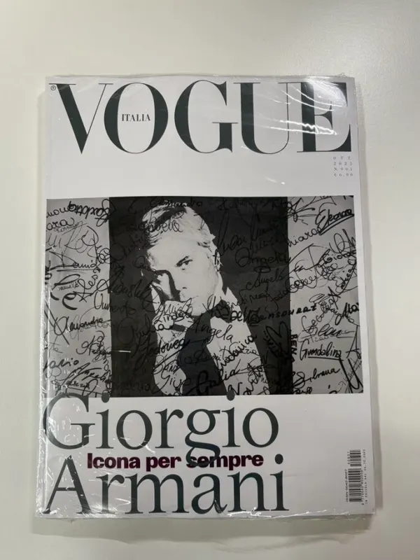 Журнал Vogue Italia Джорджио Армани