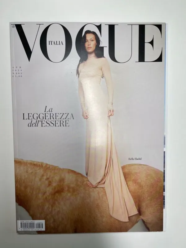 Журнал Vogue Italia с Беллой Хадид
